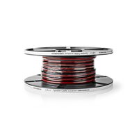 Speaker-Kabel | 2 x 2,50 mm2 | 50 m rond | Rood/Zwart