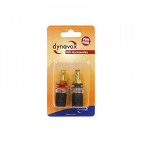 Audio Dynavox Banaanstekker set