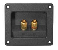 Aansluit terminal verguld 70x50mm