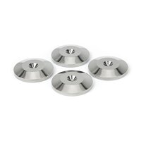 Audio Dynavox - Set van 4 stuks spike ringen, zilver