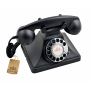 GPO 200 Draaischijf Retro Telefoon Zwart