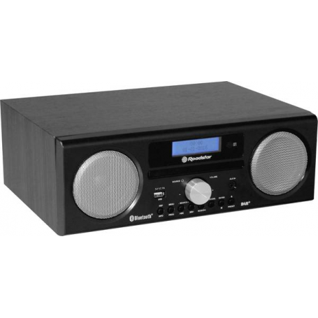 Roadstar HRA-9D+BT/BK Digitaal 30W Zwart CD radio