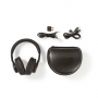 Nedis Draadloze Hoofdtelefoon HPBT5260BK | Bluetooth® Over-ear Actieve Ruisonderdrukking (anc) Zwart