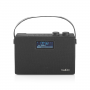 Nedis Digitale DAB+ radio | 15 W | FM | Bluetooth® | Zwart / zwart