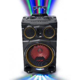 Muse MB-1936DJ Bluetooth speaker met disco verlichting 400 Watt