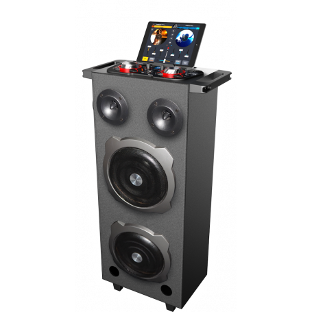iDance MIXBOX 2000 DJ mobiele DJ speaker - mix 2 inputs - 500 Watt