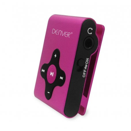 Denver MPS-409 roze - MP3 speler met sportclip