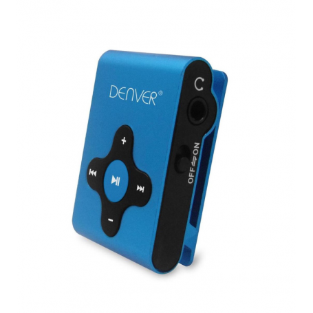 Denver MPS-409 blauw - MP3 speler met sportclip