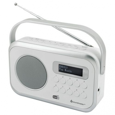 Soundmaster DAB270WE draagbare radio