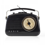 FM-radio | 5,4 W | Bluetooth® | Draaggreep | Zwart