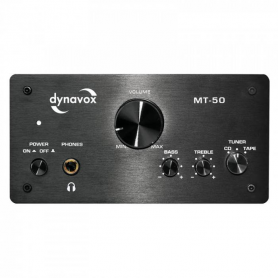 Audio Dynavox miniversterker MT50 50W zwart