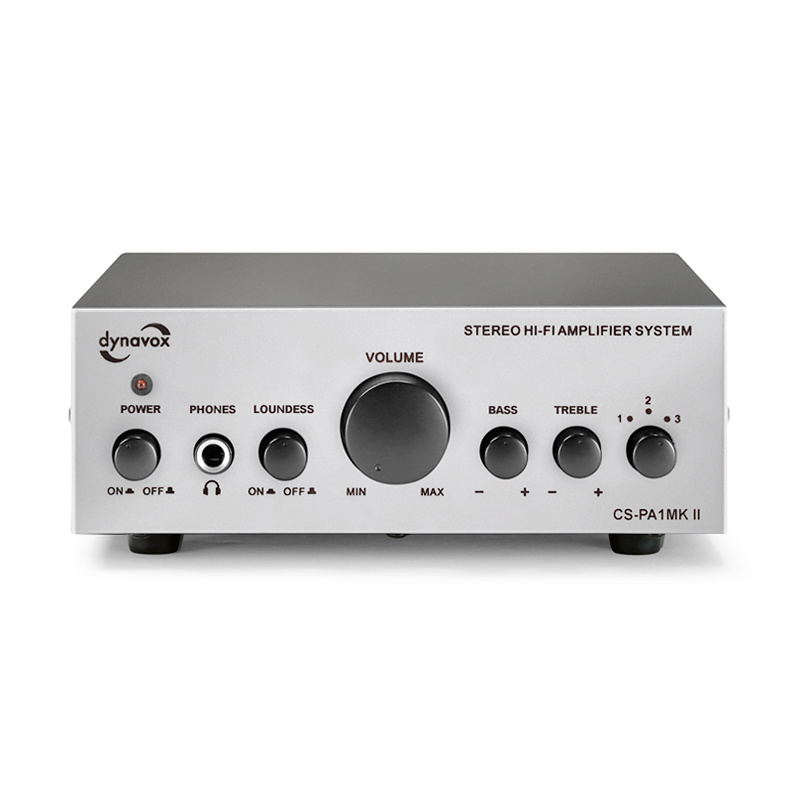Dynavox CS-PA1 audio versterker - Zilver | 4250019134470 | Audio Shop