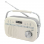 Soundmaster DAB280BE Draagbare digitale DAB+/FM-RDS radio, beige