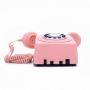 GPO 746WALLPUSHPIN Muurtelefoon retro jaren ‘70 druktoetsen in roze