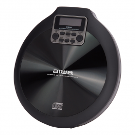 Aiwa draagbare CD/MP3 speler met anti-shock en audioboek functies