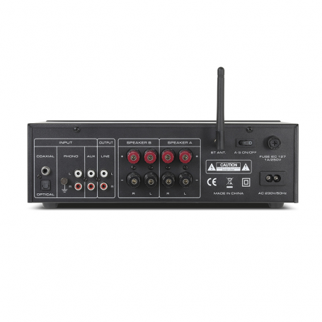 Audio Dynavox VT-90 versterker Phono aansluiting en BT