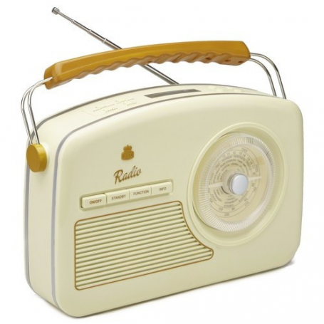 Retro Radio DAB GPO Rydell Creme - Outlet