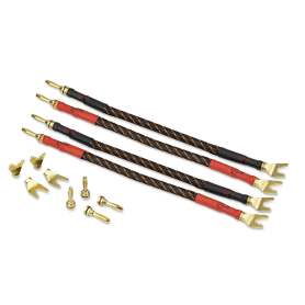 Dynavox Bi-Wire kabelbruggen set van 4 stuks