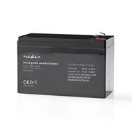 Nedis Oplaadbare Loodaccu | Lead-Acid | Oplaadbaar | 12 V | 7200 mAh | 151 mm | 65 mm | 95 mm