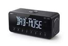 Muse M-196DBT DAB+ - Digitale wekkerradio met DAB+/FM-radio en bluetooth